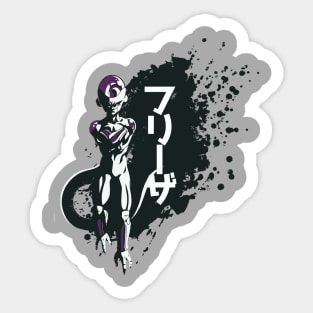 The purple terror Sticker